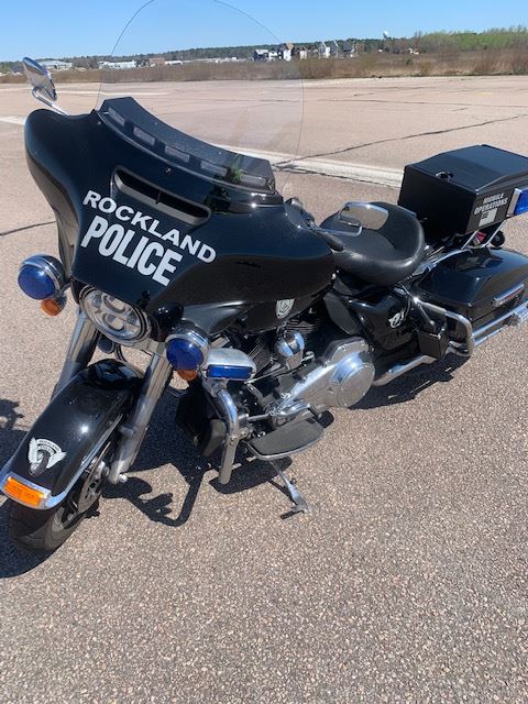 Rockland Police Motorcycle